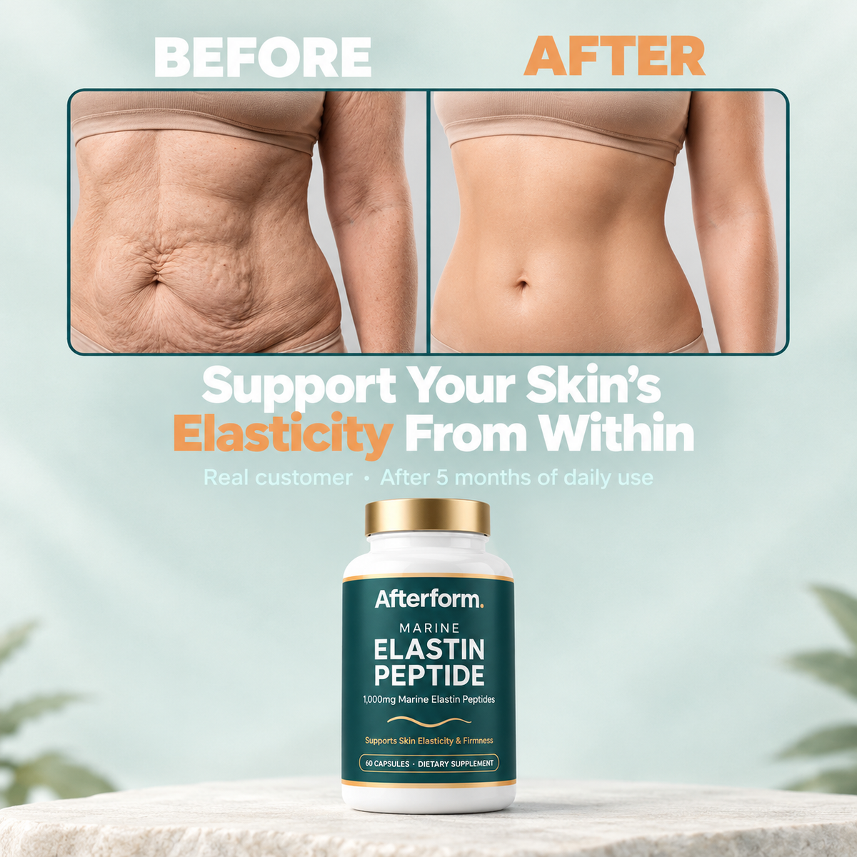 Marine Elastin Peptide