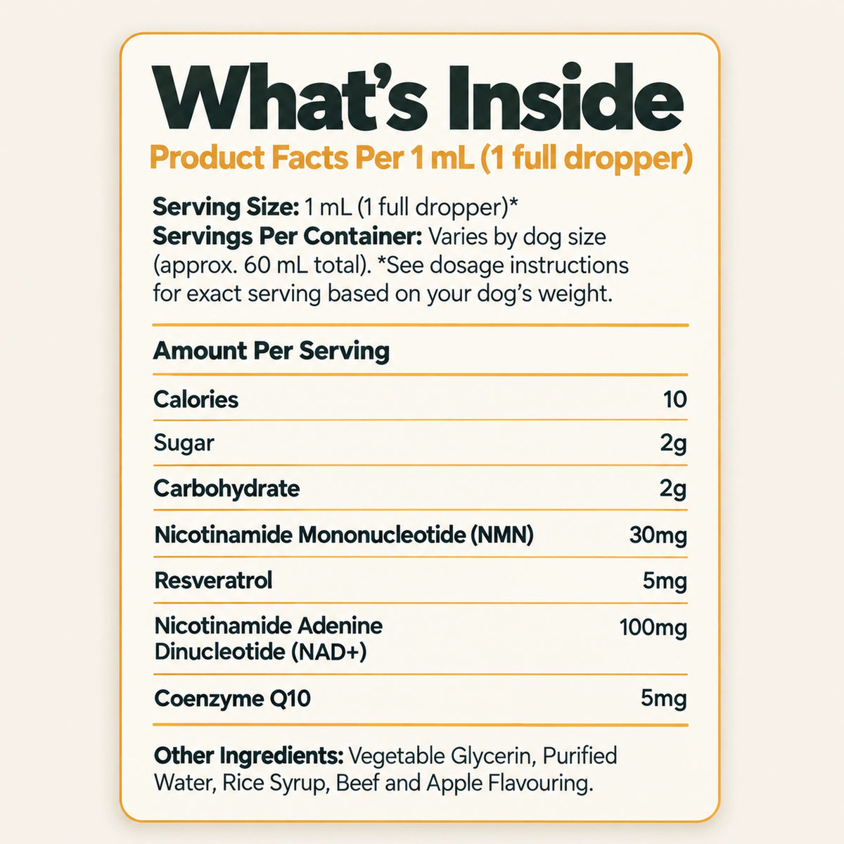 NAD+ Mobility Drops – Pawkins